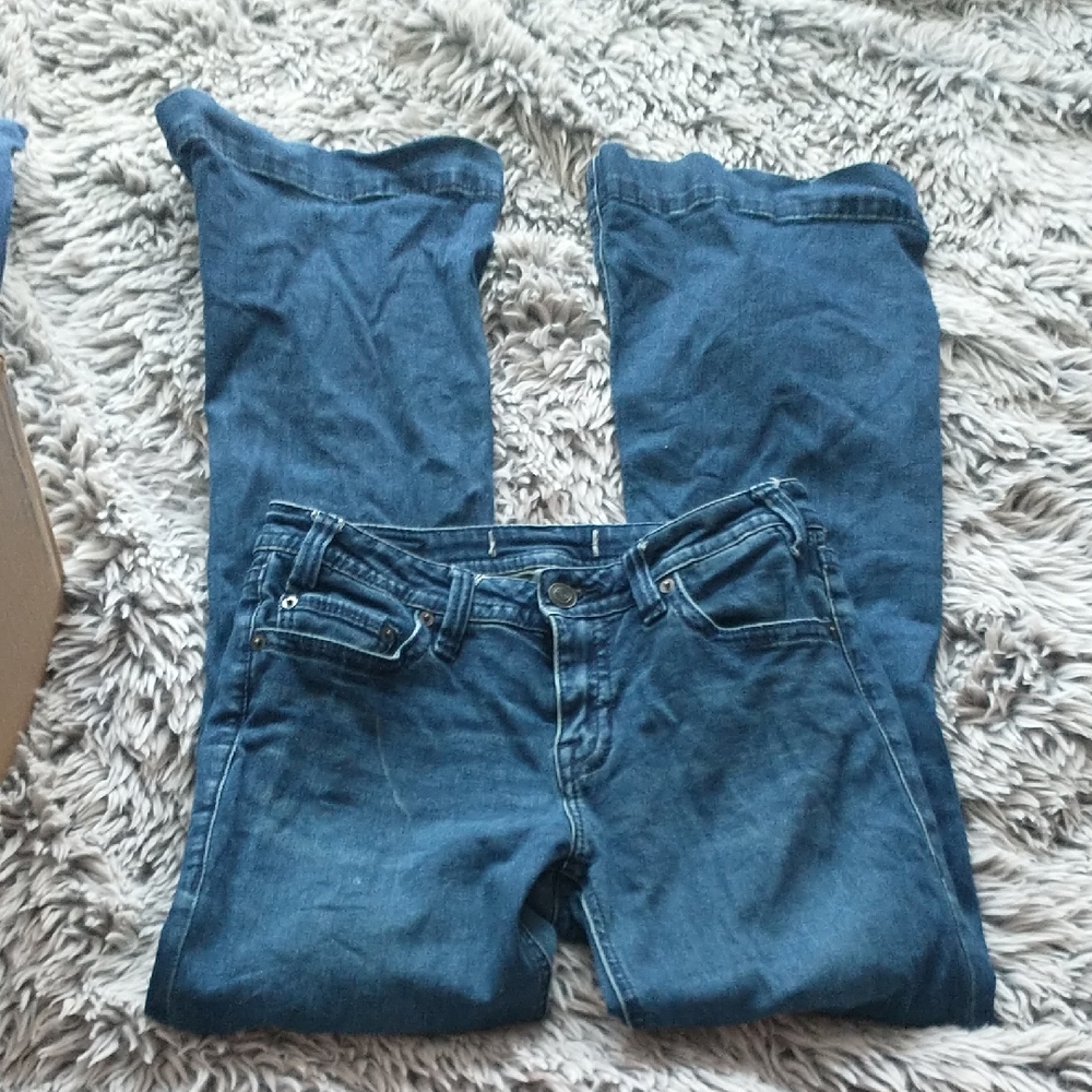 Classic Blue Women's Flare Jeans